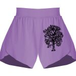 Girls Flowy Overlay Shorts Thumbnail