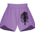 Girls Flowy Overlay Shorts Thumbnail