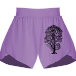 Girls Flowy Overlay Shorts Thumbnail