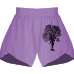 Girls Flowy Overlay Shorts Thumbnail