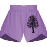 Girls Flowy Overlay Shorts Thumbnail