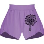 Girls Flowy Overlay Shorts Thumbnail