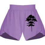 Girls Flowy Overlay Shorts Thumbnail