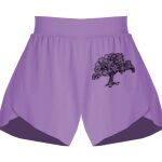 Girls Flowy Overlay Shorts Thumbnail