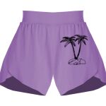 Girls Flowy Overlay Shorts Thumbnail