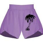 Girls Flowy Overlay Shorts Thumbnail