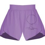 Girls Flowy Overlay Shorts Thumbnail