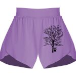 Girls Flowy Overlay Shorts Thumbnail