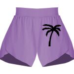 Girls Flowy Overlay Shorts Thumbnail