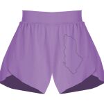 Girls Flowy Overlay Shorts Thumbnail