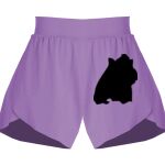 Girls Flowy Overlay Shorts Thumbnail