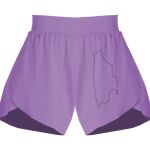 Girls Flowy Overlay Shorts Thumbnail