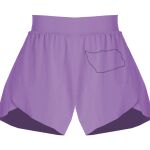 Girls Flowy Overlay Shorts Thumbnail