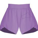 Girls Flowy Overlay Shorts Thumbnail