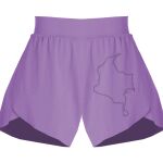 Girls Flowy Overlay Shorts Thumbnail