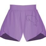 Girls Flowy Overlay Shorts Thumbnail