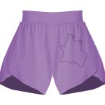 Girls Flowy Overlay Shorts Thumbnail