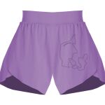 Girls Flowy Overlay Shorts Thumbnail