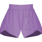 Girls Flowy Overlay Shorts Thumbnail