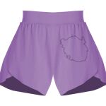 Girls Flowy Overlay Shorts Thumbnail