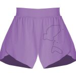 Girls Flowy Overlay Shorts Thumbnail