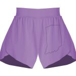 Girls Flowy Overlay Shorts Thumbnail