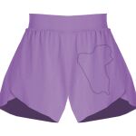 Girls Flowy Overlay Shorts Thumbnail