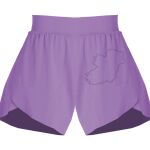 Girls Flowy Overlay Shorts Thumbnail