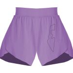 Girls Flowy Overlay Shorts Thumbnail