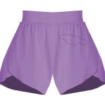 Girls Flowy Overlay Shorts Thumbnail