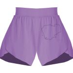 Girls Flowy Overlay Shorts Thumbnail