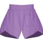 Girls Flowy Overlay Shorts Thumbnail