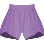 Girls Flowy Overlay Shorts Thumbnail