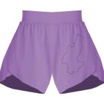 Girls Flowy Overlay Shorts Thumbnail