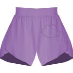 Girls Flowy Overlay Shorts Thumbnail