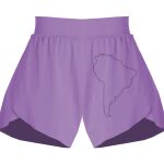 Girls Flowy Overlay Shorts Thumbnail