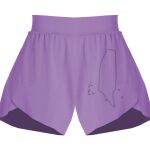 Girls Flowy Overlay Shorts Thumbnail