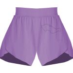 Girls Flowy Overlay Shorts Thumbnail