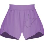 Girls Flowy Overlay Shorts Thumbnail