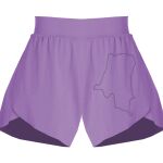 Girls Flowy Overlay Shorts Thumbnail