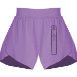 Girls Flowy Overlay Shorts Thumbnail