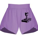 Girls Flowy Overlay Shorts Thumbnail