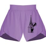 Girls Flowy Overlay Shorts Thumbnail