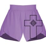 Girls Flowy Overlay Shorts Thumbnail