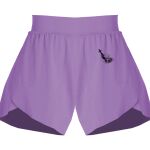 Girls Flowy Overlay Shorts Thumbnail