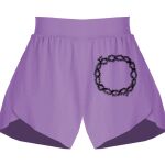 Girls Flowy Overlay Shorts Thumbnail