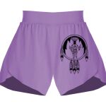 Girls Flowy Overlay Shorts Thumbnail