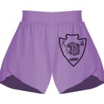 Girls Flowy Overlay Shorts Thumbnail