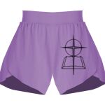 Girls Flowy Overlay Shorts Thumbnail