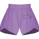 Girls Flowy Overlay Shorts Thumbnail